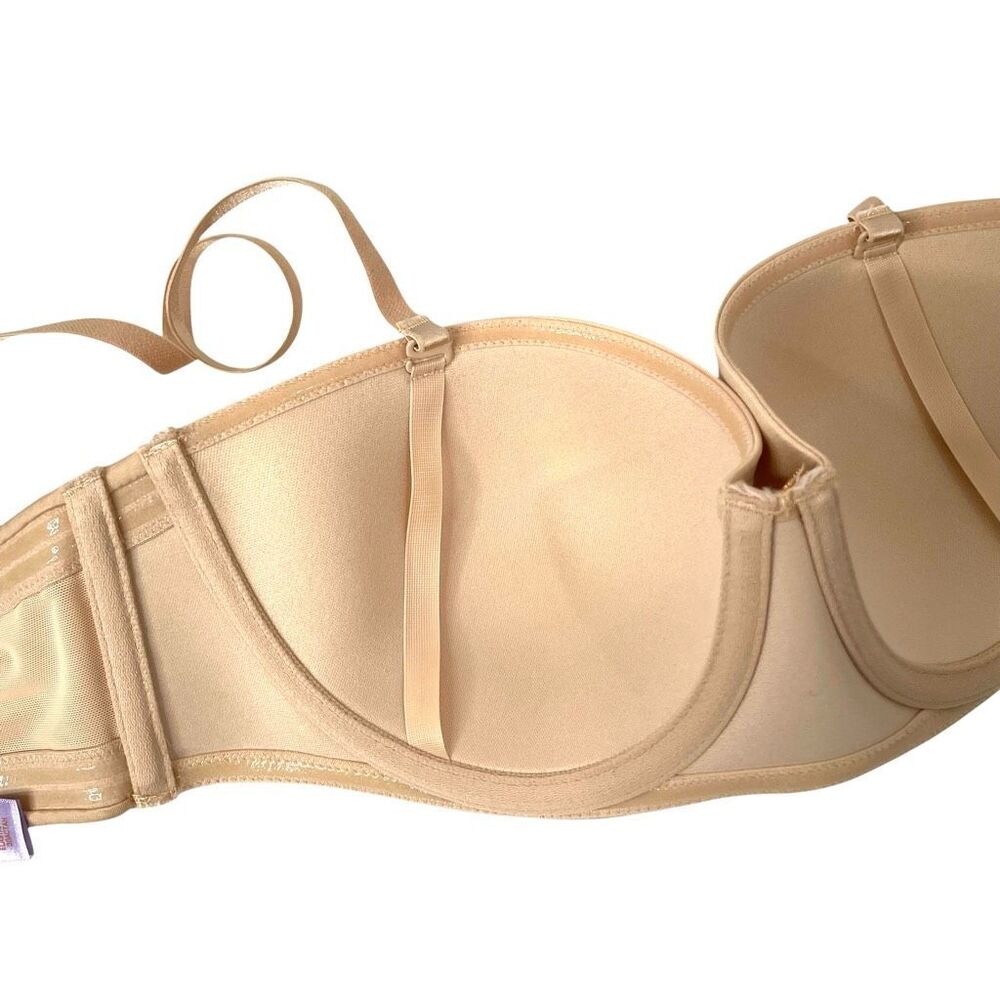 New Savage x Fenty‎ strapless nude bra Size 34C - Picture 10 of 11